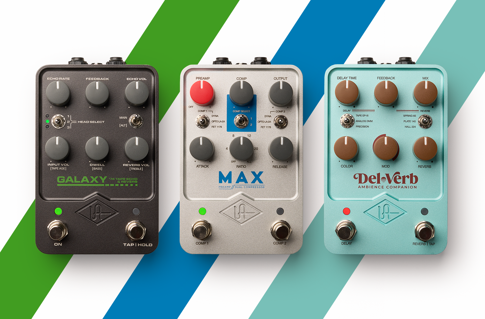 NAMM 2023: Universal Audio Reveals Three New UAFX Pedals for Guitarists